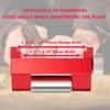 Manual Operation Sharpening Jig Abrasive Tools Woodwork Sharpener Wood Sharpener  Tool Fixing