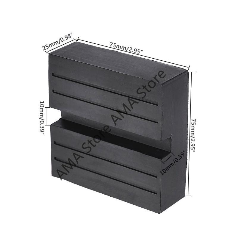 X7JF Square Universal Slotted Frame Floor Guard Pad Adapter Vehicle Repair