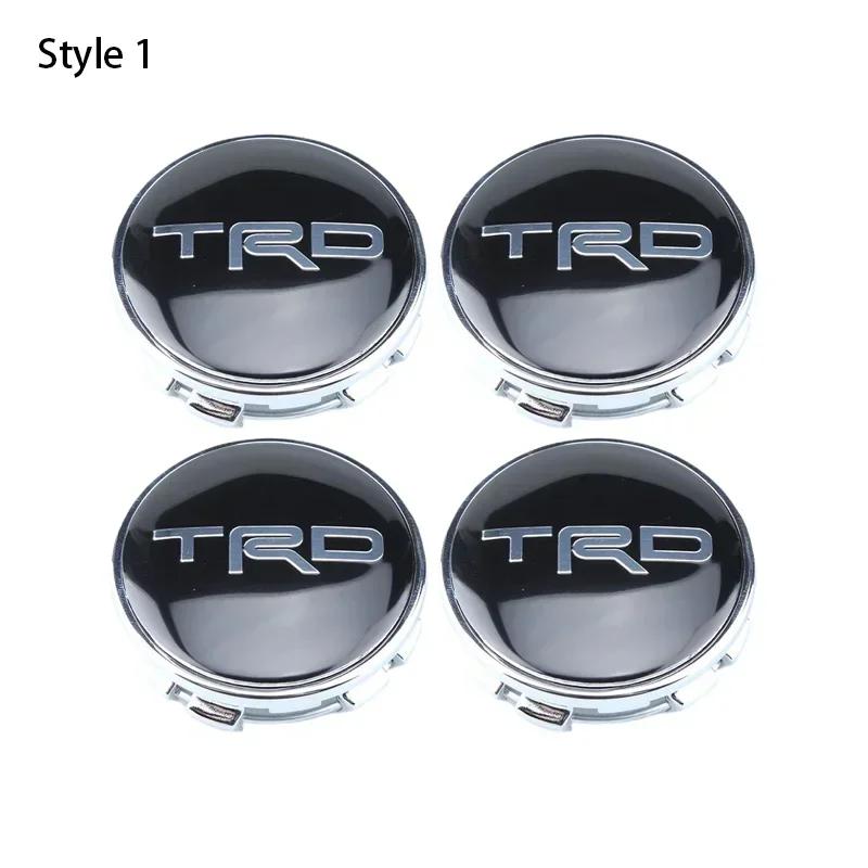 

4pcs 60mm Car Tyre Wheel Center Hub Cap Badge For Toyota C-hr Prado Rav4 Yaris Hilux Prius Avensis Corolla Camry Accessories 60mm&4pcs