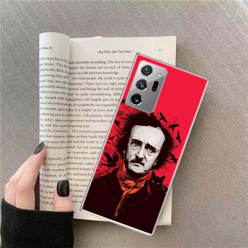 

Edgar Allan Poe Phone Case for Samsung A17 A37 A57 A54 A14 A24 A34 A07 A04S A02S A12 A22 A32 A52S A16 A26 A36 A56 A72 Galaxy Not Samsung A02S
