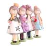 Resin Girl Home Decoration Birthday Housewarming New Wedding Room Decoration Angel Statue Desktop Office Decoration
