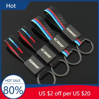 2025 Porte-clés Porte-clés Emblème de Voiture Style M Sport Pendentif Porte-clés Pour Bmw Emblème M G30 G32 3 4 5 7 M3 M4 M5 X1 X3 X5 X6 X4