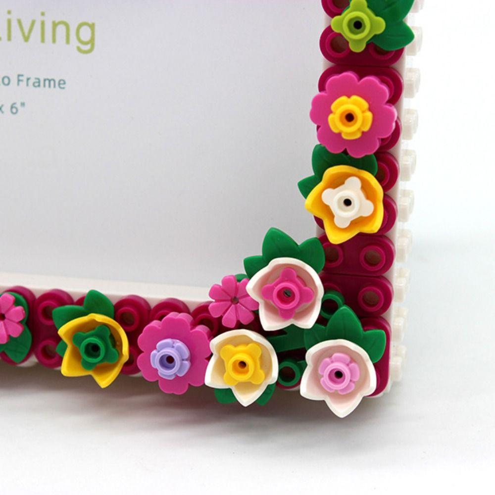 Modern Flower Picture Frame Handmade Display Platform  For Creating Colorful Memories