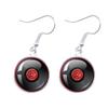 Classic Vintage Vinyl Records Rretro Phonograph Rrecord Dome Glass Ladies Earrings Music Lover Gifts Music Record Disc Earrings