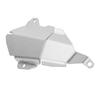Motorrad Wasserpumpendeckel Motorrad Wasserpumpen Schutzabdeckung Aluminiumlegierung Ersatz für Tenere 700 XTZ700 (Silber)
