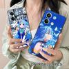 Konosuba Aqua Matte TPU Mobile Phone Case for Xiaomi Redmi 15 14 13 12 A5 3 2 1 C Plus 4G 5G Colorful Printing Cover