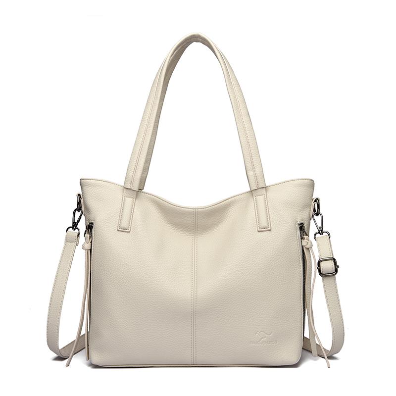 Women Shoulder Bags Luxury Designer High Quality Leather Shoulder Messenger Commuting Tote Bag Female Large Handbag Purses New