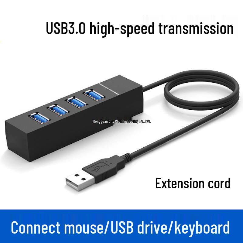 USB 3.0 Multifunctional Desktop & Laptop Hub with Power Supply