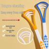 Portable Silicone Tongue Scraper & Breath Freshener Cleaner