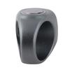 Bluetooth Finger Ring Rechargeable Step Counting Ring APP Support 0.49in Screen Smart Ring 20MM