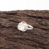 Rosenquarz Edelsteinschmuck, Handgefertigter Silberring, 925 Sterlingsilber Spiritueller Ring, Boho Schmuck Geschenk für Oma