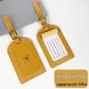 PU Leather Passport and Luggage Tag Set