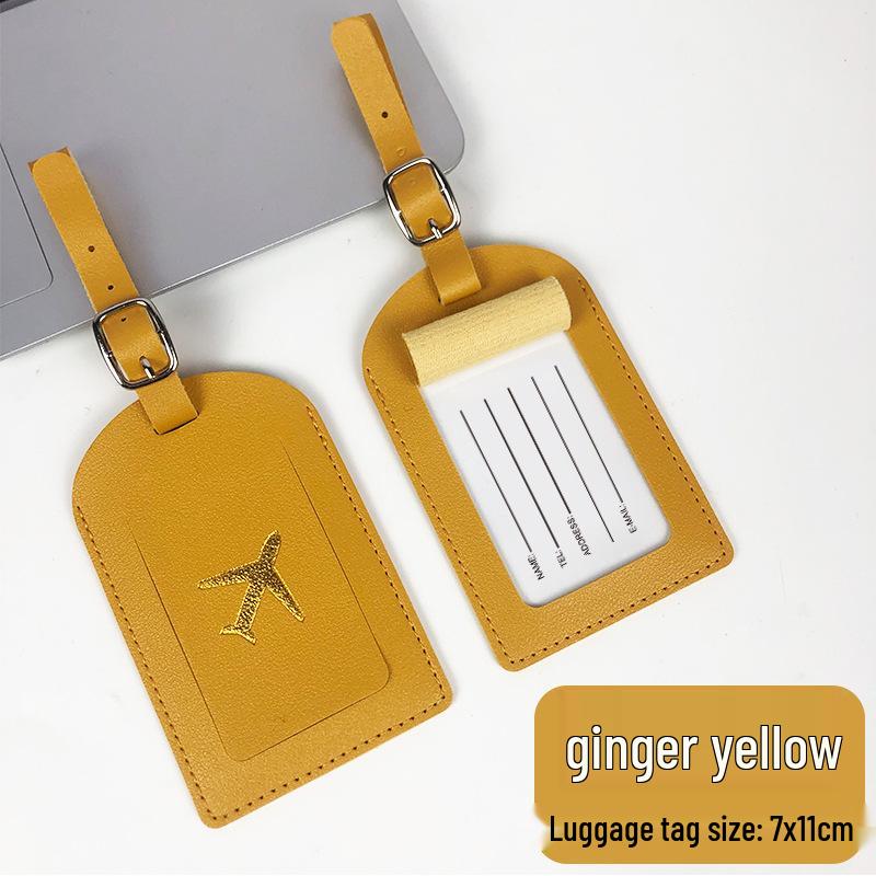 PU Leather Passport and Luggage Tag Set