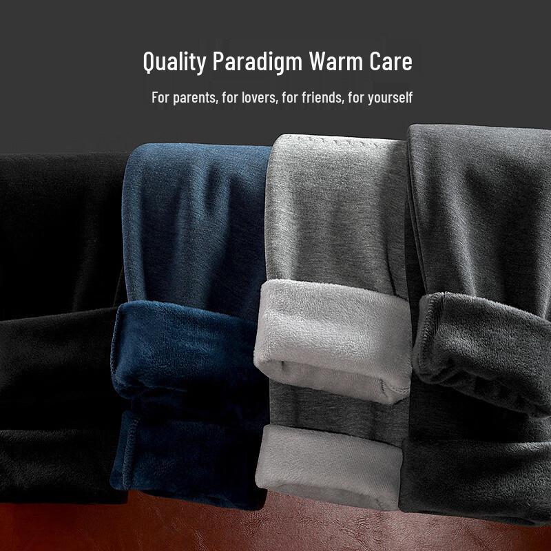 LANGSHA Women's Thickened German Velvet Thermal Underwear Set