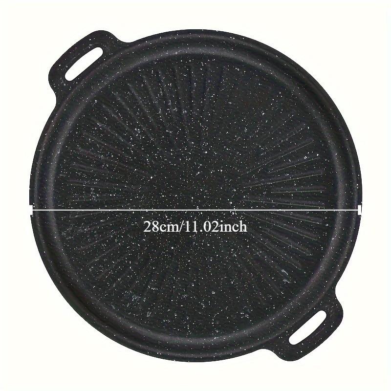 

Korean Style Barbecue Baking Tray with Non Stick Coating - Suitable for Indoor and Outdoor Family Gatherings, Camping
