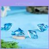 Adorable Resin Cartoon Shark Figurines For Miniature Garden Decor And Ocean World Themes