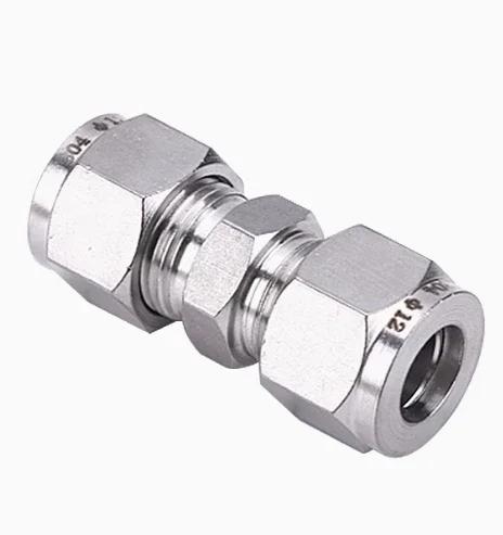 

Straight Bulkhead Elbow Tee Corss 2 3 4 Way 1/8 1/4 3/8 1/2 3/4 1 3-38mm Compression Union Connector 304 Stainless Steel 6mm&Equal Compression