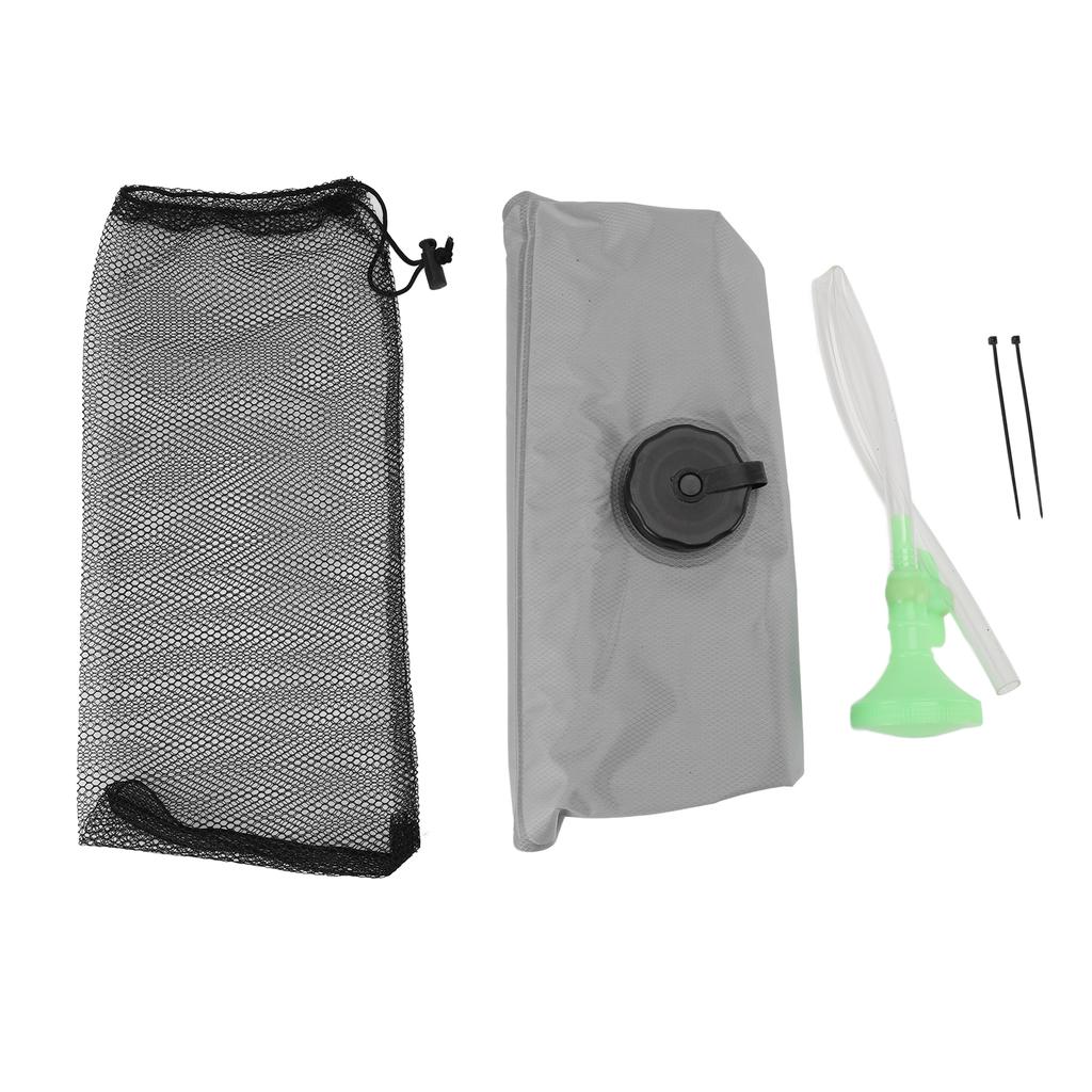 Solar Shower Bag 20L Solar Heating Camping Shower Bag with On Off Switchable Shower Head for Hiking 