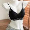 French lace beautiful back underwear women's new popular sexy thin seamless skin-friendly no steel ring bra