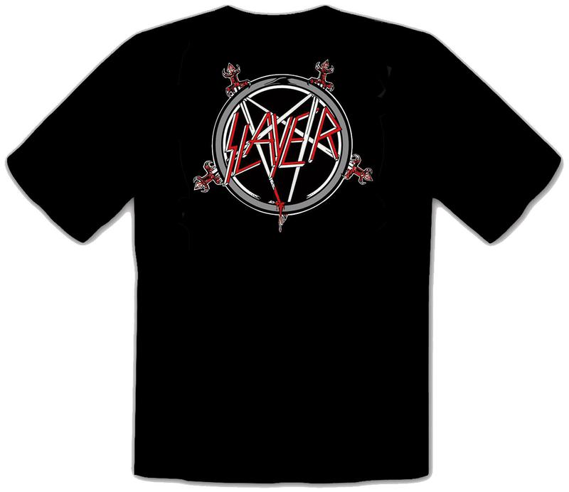 Slayer Rock Music Logo Black Unisex T-Shirt