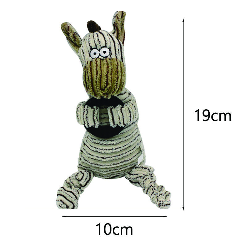 Dyr Form Kjæledyr Hund Kosedyr for Små Hunder Plysj Knirkende Valp Katt Tygeleke Yorkshire Terrier mascotas perros accesorios