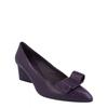 Salvatore Ferragamo Viva 55 Leather Pumps Purple