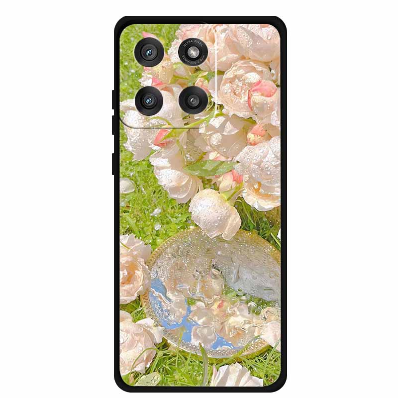 Phone Case for Motorola MOTO Edge 60 Stylus Fusion Protective Shell for Edge60 Fusion Stylus Soft Silicone Bumper Back TPU Cover