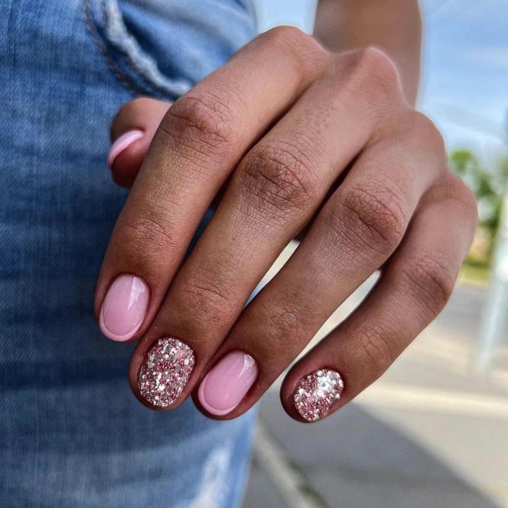 

Retro style False Nail Simple Press on Nails Detachable Nail Tips Women