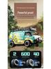 High-Speed RC Racing Van: 4WD, Drift, Rechargeable, Lights, Replaceable Tires, Off-Road Toy for Kids