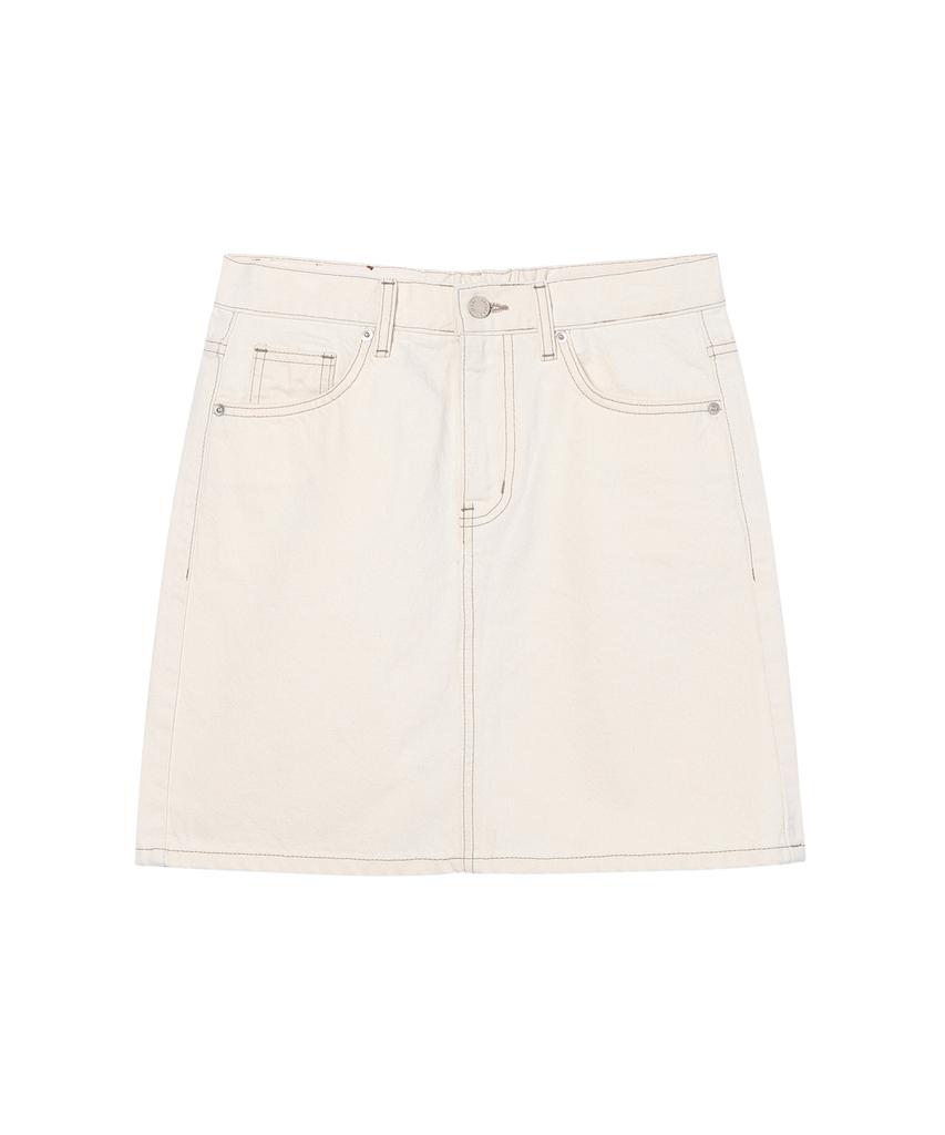 Hakesh Gwen Skirt_Cream