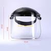 W89C Clear Industrial Safety Visors Shatterproof Construction Comfort Fit Adjustable Head Straps Face Shield For Grinding Work