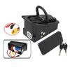 Electric Bike Battery Case Lock with Key Bike Battery Lock Connection Board Cover Charging Port Part Easy To Install