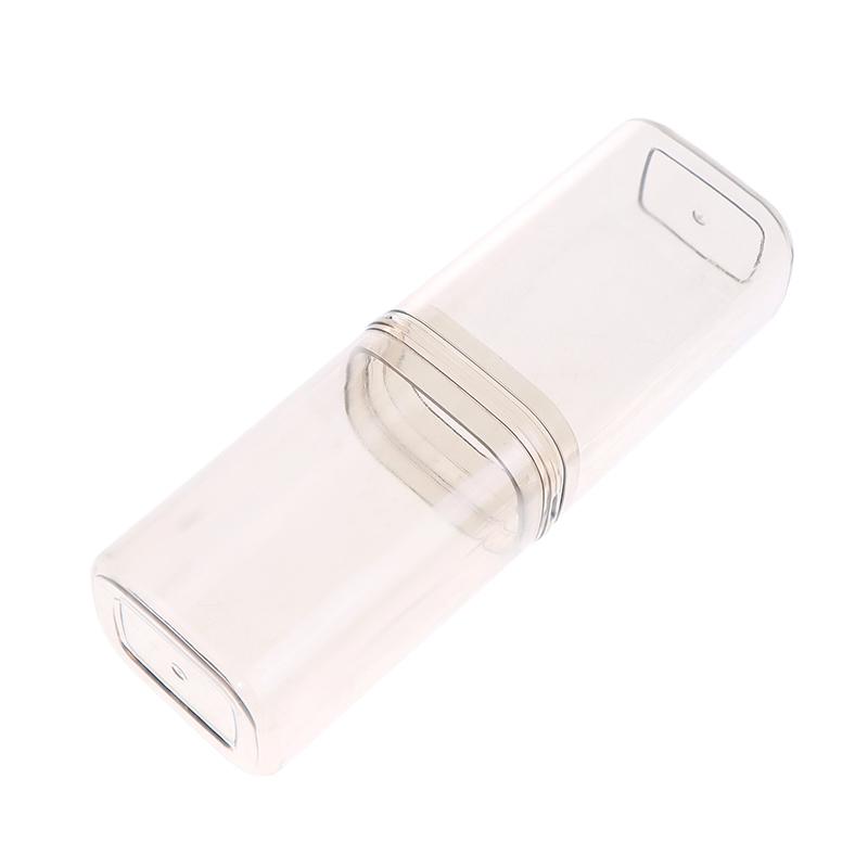 Toothbrush Storage Box Portable Mouthwash Cup Toothpaste Storage Box Toiletry Set Travel Supplies Portable Toothbrush Cup 1pcs