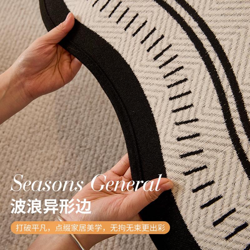 The New Chenier Irregular Special-Shaped Sofa Cushion Is Universal In All Seasons, And The High-End Sofa Seat Cushion Cover Is Non-Slip.