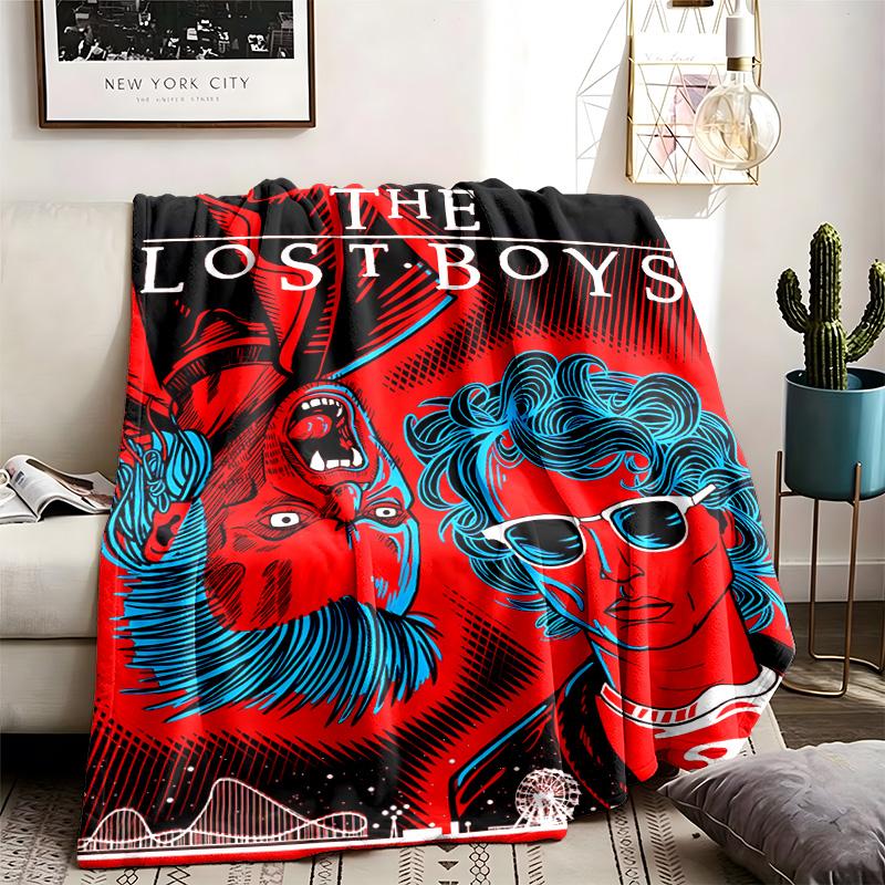 The Lost Boys Theme Blanket Suitable For The Sofa Camping And Travel Made Of Soft Flannel Material An Ideal Gift For Occasions Such As Birthday