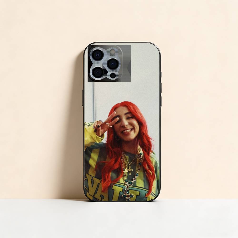 Sänger D-De La R-Rose Handyhülle Für iPhone 17, 16,15,14,13,12,11 Plus,Pro Max, Andere Weiche Schwarze Hülle