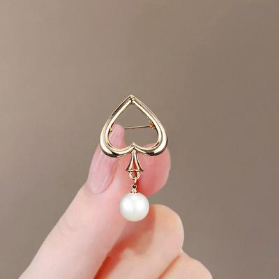 Modebrosche, Clip, Schalclip, Fixierte Brosche