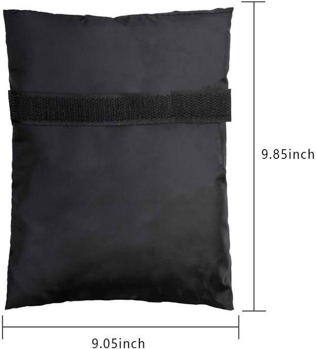 Set of 2 Thick Outdoor Faucet Covers - for Thermal Insulation and Freeze Protection - for Winter - Black