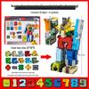 Children's Educational Robot Building Blocks: Transforming Digital Autobot Letters