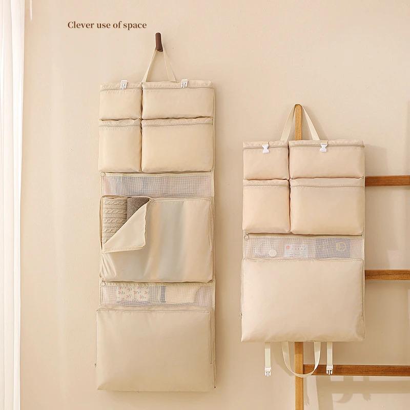 Business Travel Storage Hanging Bag, Portable Hand-Held Clothing Packaging Bag, Foldable Hanging Underwear Storage Bag