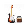 Guitare électrique enfant - iDance - 4 modes de guitare - 8 boutons de touche - 56 boucles musicales