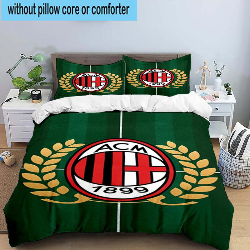 3PCS 1909 Football Club 3pcs Bedding,Including 3PCS Duvet Cover And 2pcs Pillowcases Perfect for Christmas,Ideal for Bedroom, Dormitory