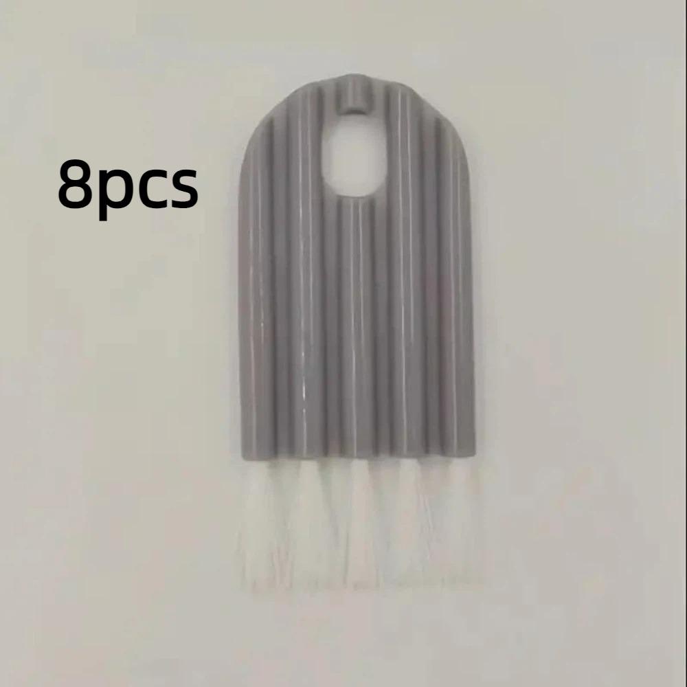 1/2/4/6/8 Pcs Multifunctional Keyboard Cleaning Brush Cup Lid Cleaning Brush Insulated Cup Groove Milk Bottle Gap Brushing