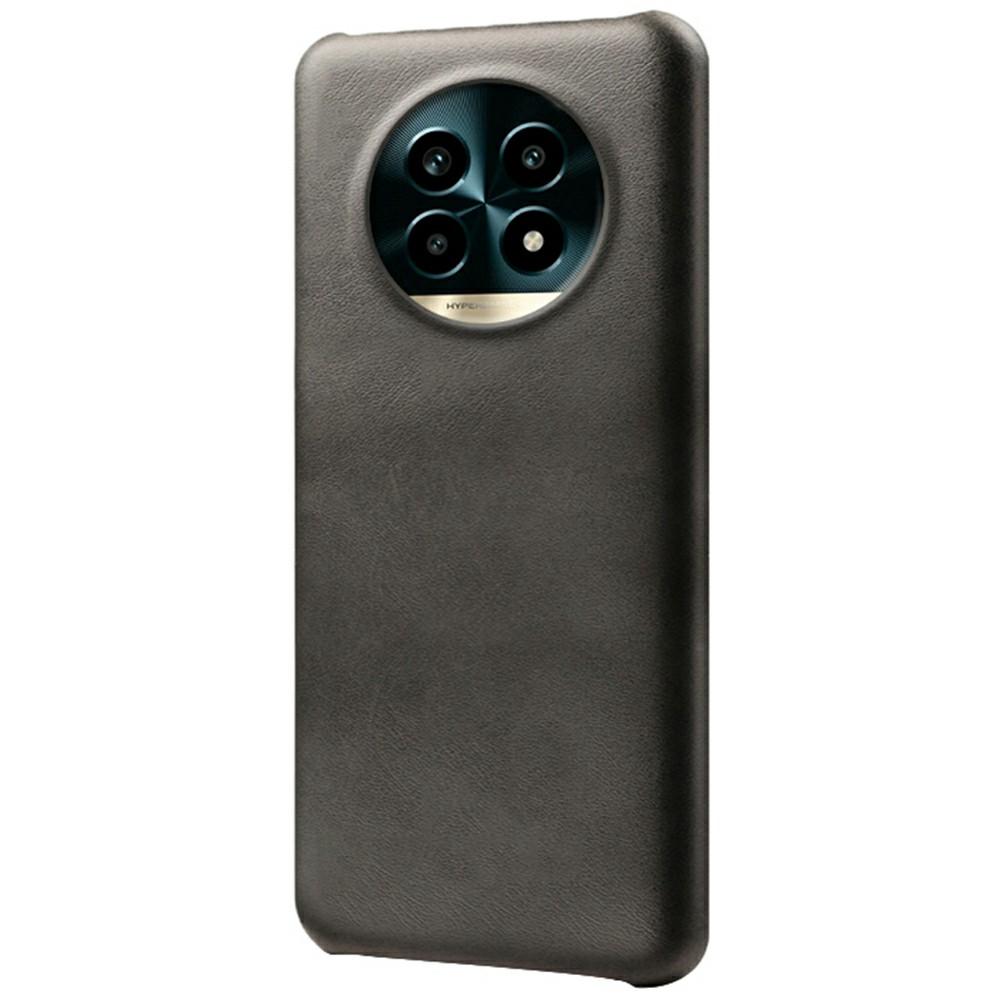 For Realme 13 Pro 5G (Global)/13 Pro+ 5G (Global) Case Calf Texture PU Leather Hard PC Protective Phone Cover