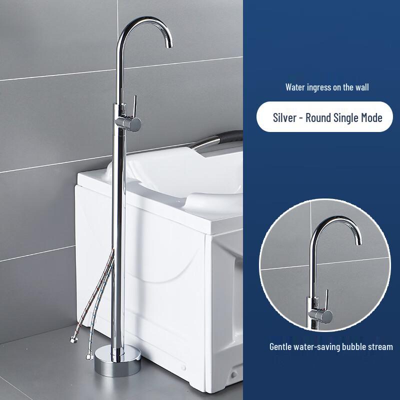 

Hanton Floor-standing Brass Shower & Bathtub Faucet