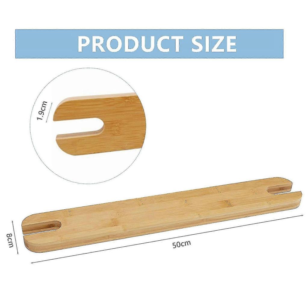 Dřevěná opěrka nohou pro vysokou židli Pohodlná podpora Pro židli s délkou nohy 4,2 cm