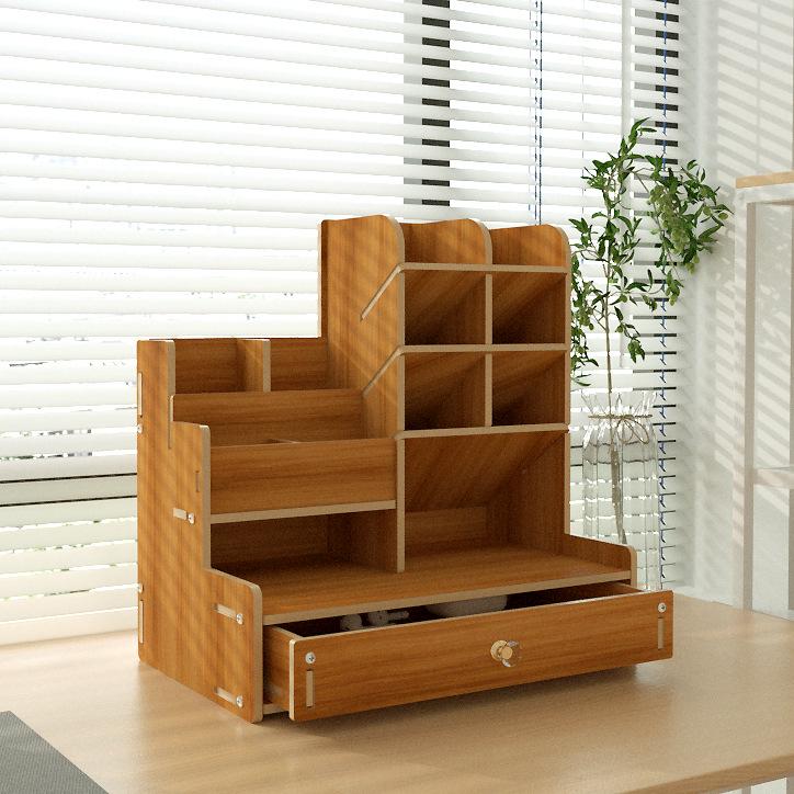 

Скандинавская Модная Офисная Коробка для Документов Большой Вместимости с Отделениями и Настольный Органайзер для Ручек