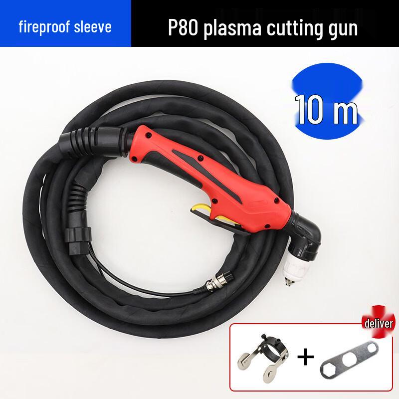 Torcia al plasma P80 OIMG Manicotto ignifugo Spina CN (adattatore incluso)