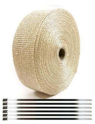 Thermovantage Bike Muffler Cover, Exhaust Manual, Exhaust Pipe, Heat Resistant Cloth, 2,300°F (1260°C), Inhibits