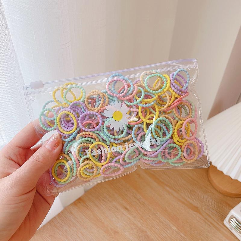 Kids' Hair Ties - Elastic, Hair-Friendly Korean Style Accessories for Girls